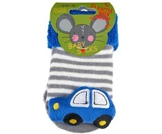 WOWERAT lavinančios kūdikių kojinytės su žaisliukais BABY RATTLE