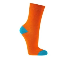 WOWERAT vaikiškos kojinės COLOUR, oranžinės