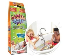ZIMPLI KIDS Crackle Baff 3 skirtingų spalvų kristalų rinkinys, 30 g