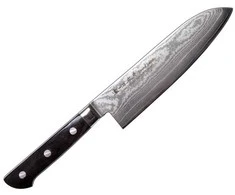 Satake Cutlery Mfg Damasko plieno japoniškas Santoku peilis Satake Daichi