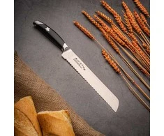 Satake Cutlery Mfg Japoniškas duonos peilis Satake Sakura, 18 cm