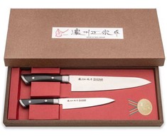 Satake Cutlery Mfg Japoniškų peilių rinkinys Satake Hiroki 2vnt