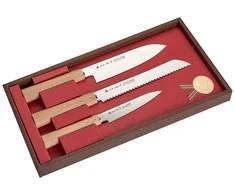 Satake Cutlery Mfg Japoniškų peilių rinkinys Satake Masamune Saku 3vnt