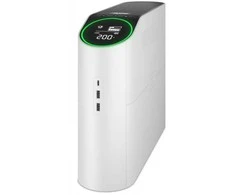 APC BACK-UPS PRO FOR GAMING, 2200VA/1320W, TOWER, 230V, 4X SCHUKO AND 2X IEC C13 OUTLETS, RGB LIGHTS, PURE SINE WAVE, ARCTIC (Baltas)