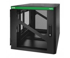 APC NETSHELTER 12U SIENINIS RACK DĖŽUTĖS SPINTELĖS ŠONINIS MONTAVIMAS NMŠ GYLIS