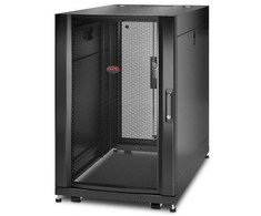 APC NETSHELTER SX 18U SERVER RACK ENCLOSURE 600MM X 1070MM W/ SIDES Juodas