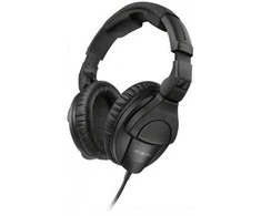 Sennheiser HD280 Pro su laidu, 3,5 mm Jack, Juodos spalvos