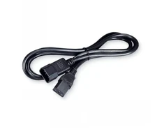 Black Box BLACKBOX IEC EXTENSION CORD - Juodas, C14/C13, 0.5M