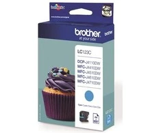 Brother LC123C | Rašalo kasetė | Žydra spalva (Nemokamas pristatymas)