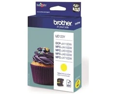 Brother Brolis LC123Y | Rašalo kasetė | Geltona