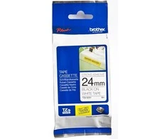 Brother | TZe-S251 Strong Adhesive Laminated Tape | Juodas on Baltas | TZe | 8 m | 2.4 cm