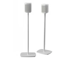 FLEXSON Grindų stovas, skirtas SONOS ONE, ONE SL IR PLAY1 Baltas PAIR