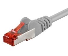 Goobay GB CAT6 S/FTP RJ45 PIMF 0.25M Pilkas