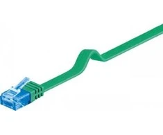 Goobay GB CAT6A TINKLO KABELIS PLOTAS U/UTP Žalias 5M