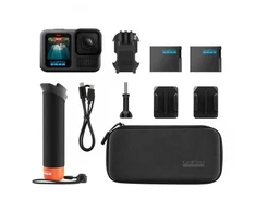 GOPRO HERO13 Juodas + ACCESSORIES BUNDLE (WITHOUT SD CARD)