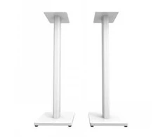 KANTO AUDIO 34" UNIVERSALUS KNYGŲ LENTYNOS GARSIAKALBIAI STOVAS - Baltas (PORA)
