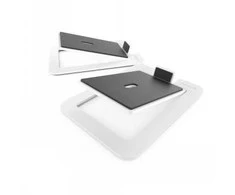 KANTO AUDIO DESKTOP SPEAKER STANDS FOR LARGE SPEAKERS - Baltas (PAIR)