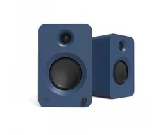 Kompiuterio kolonėlės KANTO AUDIO 200W POWERED BOOKSHELF SPEAKERS WITH HDMI ARC, USB-C, AND BLUETOOTH 5.3 - MATTE Mėlynas, PAIR (INCL. TYPE C POWER CORD)