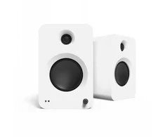 Kompiuterio kolonėlės KANTO AUDIO 200W POWERED BOOKSHELF SPEAKERS WITH HDMI ARC, USB-C, AND BLUETOOTH 5.3 - MATTE Baltas, PAIR (INCL. TYPE C POWER CORD)
