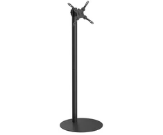 Laikiklis Multibrackets M PRO SERIES - SINGLE POLE FLOORBASE 2 Juodas