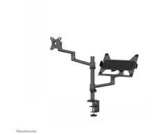 Laikiklis NEOMOUNTS nešiojamasis kompiuteris + SCREEN STALO MONTAVIMAS (CLAMP + GROMMET)