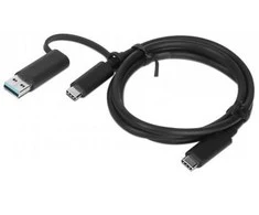 LENOVO HYBRID USB-C SU USB-A kabeliu
