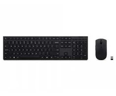 Lenovo Professional Wireless Rechargeable Klaviatūra ir pelė | Klaviatūros ir pelės rinkinys | Wireless | su pele | Bluetooth | Russian/Cyrillic | Rechargeable professional | Pilkas