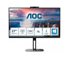 Monitorius AOC Q27V5CW 27 colių QHD IPS TURI WEBCAM DP/HDMI/USB-C PD 65W