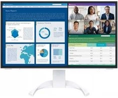 Monitorius EIZO EV2740X 27" IPS 16:9 3840X2160 USB-C/94W RJ45 (Baltas)
