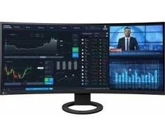 Monitorius EIZO EV3895EN 37.5" IPS 24:10 3840X1600 CURVED USB-C/85W RJ45 KVM (Juodas)