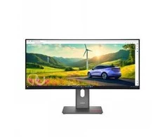 Monitorius Lenovo | ThinkVision | P34WD-40 | 34 " | IPS | 21:9 | 120 Hz | 4 ms | 3440x1440 pikselių | 350 cd/m² | HDMI jungtys quantity 1 | Eclipse juodas | Garantija 36 mėn.