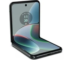 MOTOROLA RAZR 40 (5G) 6,9 colio FHD+ POLED (1080 X 2640), 144 HZ / ANTRASIS EKRANO 1,5 colio OLED (368 X 194), 60 HZ / 8 GB / 256 GB / 64 MP / 4200 MAH / 30W
