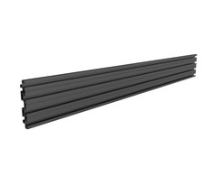 Laikiklis Multibrackets M PRO SERIES - SINGLE SCREEN RAIL 100CM Juodas