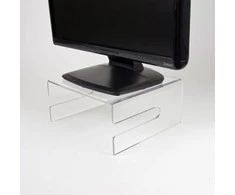 Laikiklis Neomounts NEWSTAR ACRYLIC MONITORIUS RISER (FIXED MODEL) 25 KG -
