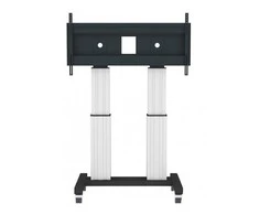 Laikiklis Neomounts NEWSTAR MOTORISED MOBILE FLOOR STAND - VESA 300X200 UP TO 1200X600 70-120" Sidabrinis
