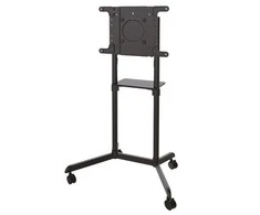 Laikiklis „Neomounts NEWSTAR“ MOBILUSIS PLOKŠČIAEKRANIO GRINDŲ STOVAS (AUKŠTIS: 160 CM) 37–70" Juodas