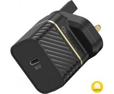 OTTERBOX UK SIENINIS Įkroviklis 30W GAN - 1X USB-C 30W USB-PD Juodas