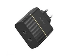 OTTERBOX SIENINIS Įkroviklis 50W USB-C 30W + USB-C 20W Juodas