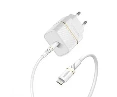 OTTERBOX SIENINIS Įkroviklis USB-C 20W + KABELAS USB-C 1M Baltas