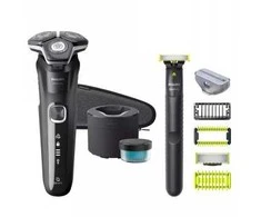 Barzdaskutė PHILIPS SERIES 5000 LADATTAVA WETDRY PARRANAJOKONE + ONEBLADE SET