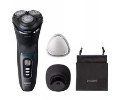 Barzdaskutė PHILIPS SHAVER 3000 SERIES RECHARGEABLE SHAVER 5D WETDRY DOCK BAG CAP
