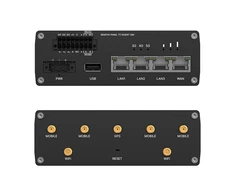 Pramoninis IoT maršrutizatorius Teltonika RUTM55 su dviem SIM kortelėmis, 5G+Ethernet+WIFI