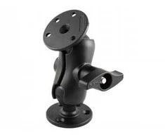 RAM MOUNTS LYHYT KIINNITYSVARSI + 2X D-KOKO 2.25" KUULA PYÖREÄ 3.68" ALUSTA