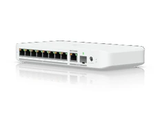 Šakotuvas UBIQUITI FLEX 2.5G POE FLEXIBLE, 8 PORT 2.5 GBE POE++ JUNGIKLIS SU 10 GBE RJ45/SFP+ KOMBINUOTU SUSIJUSIOS PRIEDAS, KURIE GALI BŪTI MAITINIMAS SU POE+++ ARBA KINKTAmosios srovės maitinimu*