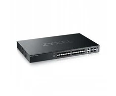 Šakotuvas ZYXEL XGS2220-30F, L3 prieigos komutatorius, 24X1G SFP, 2X10MG RJ45, 4X10G SFP+ UPLINK, įskaitant 1 metų „Nebulaflex Pro“ (5 metų garantija)