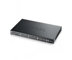 Šakotuvas ZYXEL XGS2220-54, L3 ACCESS SWITCH, 48X1G RJ45 2X10MG RJ45, 4X10G SFP+ UPLINK, INCL. 1 YR NEBULAFLEX PRO (5Y WARRANTY)