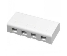 SCHNEIDER ELECTRIC ACTASSI SURFACE CASE 4XRJ45 WH