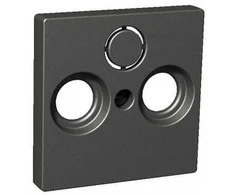 SCHNEIDER ELECTRIC EXXACT COVER PLATE FOR R/TV/SAT SOCKET