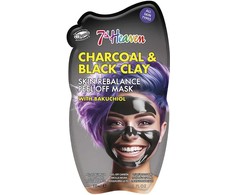 7th Heaven PEEL-OFF CHARCOAL &amp; Juodas CLAY charcoal and juodas clay 10 ml