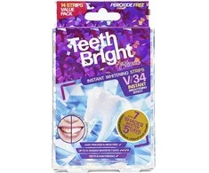 7th Heaven TEETH BRIGHT whitening dental strips 14 units